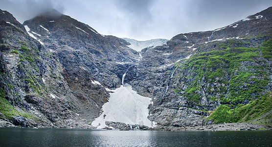 Glacier and snow melt